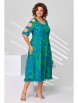Платье артикул: 2687 зелено-васильковый от Асолия - вид 6