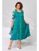 Платье артикул: 2687 зелено-васильковый от Асолия - вид 7