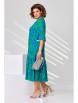 Платье артикул: 2686 зелено-васильковый от Асолия - вид 3