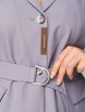 Брючный костюм артикул: 1297 серый от МишельСтиль - вид 4