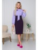 Платье артикул: ПЛАТЬЕ КАЛУЗО (ВАЙЛЕТ) от Bellovera - вид 1