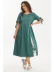 Платье артикул: 2445 зеленый от Магия Моды - вид 1