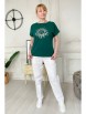 Майка,футболка артикул: 2195 темно-зеленый от Rumoda - вид 6