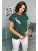 Майка,футболка артикул: 2252 темно-зеленый от Rumoda - вид 1
