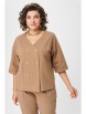 Брючный костюм артикул: 2136 капучино от Rumoda - вид 3