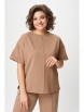 Брючный костюм артикул: 2144 капучино от Rumoda - вид 3