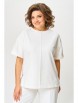 Брючный костюм артикул: 2144 молочный от Rumoda - вид 3