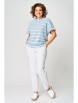 Кофта, джемпер артикул: 2266 голубой от Rumoda - вид 5