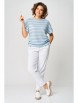 Кофта, джемпер артикул: 2266 голубой от Rumoda - вид 7