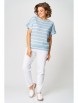 Кофта, джемпер артикул: 2266 голубой от Rumoda - вид 8