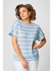 Кофта, джемпер артикул: 2266 голубой от Rumoda - вид 1