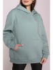 Худи, толстовки артикул: Джемпер Oversize, хаки от Style Margo - вид 5