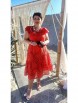 Платье артикул: 21453 красный от Vittoria Queen - вид 4