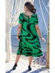 Нарядное платье артикул: 21813 зеленый+черный от Vittoria Queen - вид 5
