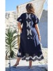 Платье артикул: 21753 т.синий+молочный от Vittoria Queen - вид 5