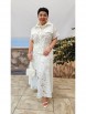 Юбочный костюм артикул: 24693 белый от Vittoria Queen - вид 4