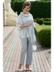 Брючный костюм артикул: 26393/1 серый от Vittoria Queen - вид 1