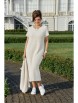 Плательный костюм артикул: 25883/1 бежевый от Vittoria Queen - вид 7