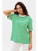 Майка,футболка артикул: М0223 зеленый от HIT - вид 1
