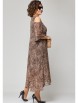 Нарядное платье артикул: 7234 капучино принт от Eva Grant - вид 9