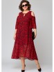 Нарядное платье артикул: 7234 красно-черный принт от Eva Grant - вид 8