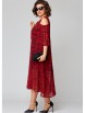 Нарядное платье артикул: 7234 красно-черный принт от Eva Grant - вид 9