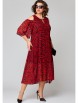Нарядное платье артикул: 7234 красно-черный принт от Eva Grant - вид 10