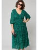 Нарядное платье артикул: 7210 принт зелень от Eva Grant - вид 3