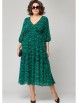 Нарядное платье артикул: 7210 принт зелень от Eva Grant - вид 6