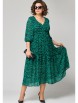 Нарядное платье артикул: 7210 принт зелень от Eva Grant - вид 7