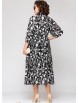 Нарядное платье артикул: 7102 черно-белый от Eva Grant - вид 2