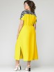Платье артикул: 7035-2 желтый с принтом от Eva Grant - вид 2