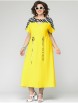 Платье артикул: 7035-2 желтый с принтом от Eva Grant - вид 4
