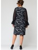 Нарядное платье артикул: 7236 серый принт от Eva Grant - вид 2