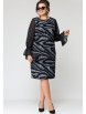 Нарядное платье артикул: 7236 серый принт от Eva Grant - вид 6