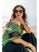 Брючный костюм артикул: 953 олива/черный от Andina - вид 7