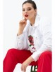 Блузка артикул: 130 белый от Andina - вид 11