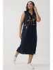 Платье артикул: 4055 темно-синий от Ma Сherie - вид 4