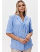 Брючный костюм артикул: 3129 голубой+бежевый от Ma Сherie - вид 3