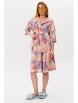 Костюм с шортами артикул: 2120Р розовый от AmberaStyle - вид 3
