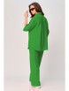 Брючный костюм артикул: М-1230 зеленый от Карина Делюкс - вид 2