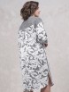 Платье артикул: 1651 серый/белый от Avanti - вид 2
