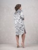 Платье артикул: 1651 серый/белый от Avanti - вид 4