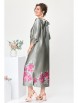 Нарядное платье артикул: 1-2442 серый/цветы от Romanovich Style - вид 2