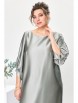 Нарядное платье артикул: 1-2442 серый/цветы от Romanovich Style - вид 8