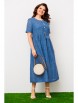 Платье артикул: 1-1951 светло-синий от Romanovich Style - вид 7