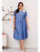 Платье артикул: 1-2685 голубой от Romanovich Style - вид 1