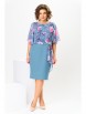 Нарядное платье артикул: 1-2371 деним от Romanovich Style - вид 1