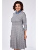 Платье артикул: 1541 серый с голубым от LadyStyleClassic - вид 3