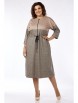 Платье артикул: 2757 бежевый от LadyStyleClassic - вид 1